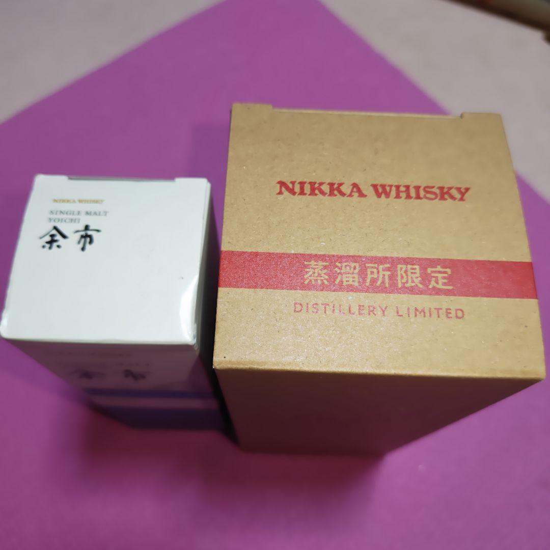 【未開封・箱に難あり】ニッカ ウイスキー 余市＆ピュアモルト