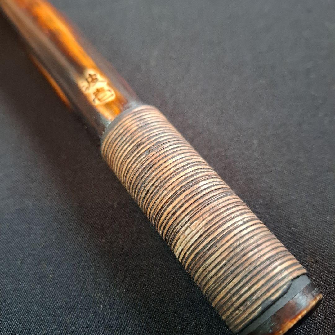 篠笛　古典調　3本調子　7穴　天地胴藤巻き　超鐵仕様②