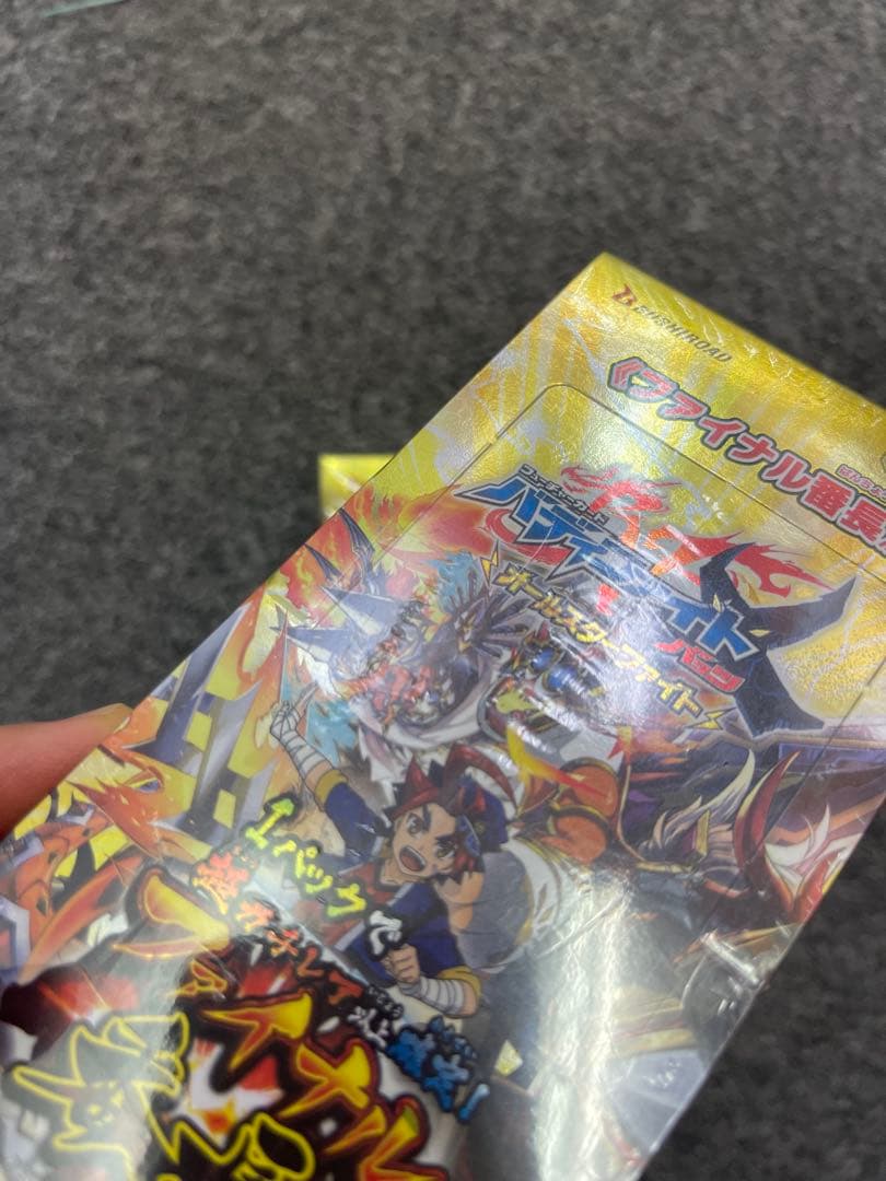 バディファイト ファイナル番長未開封 2BOX