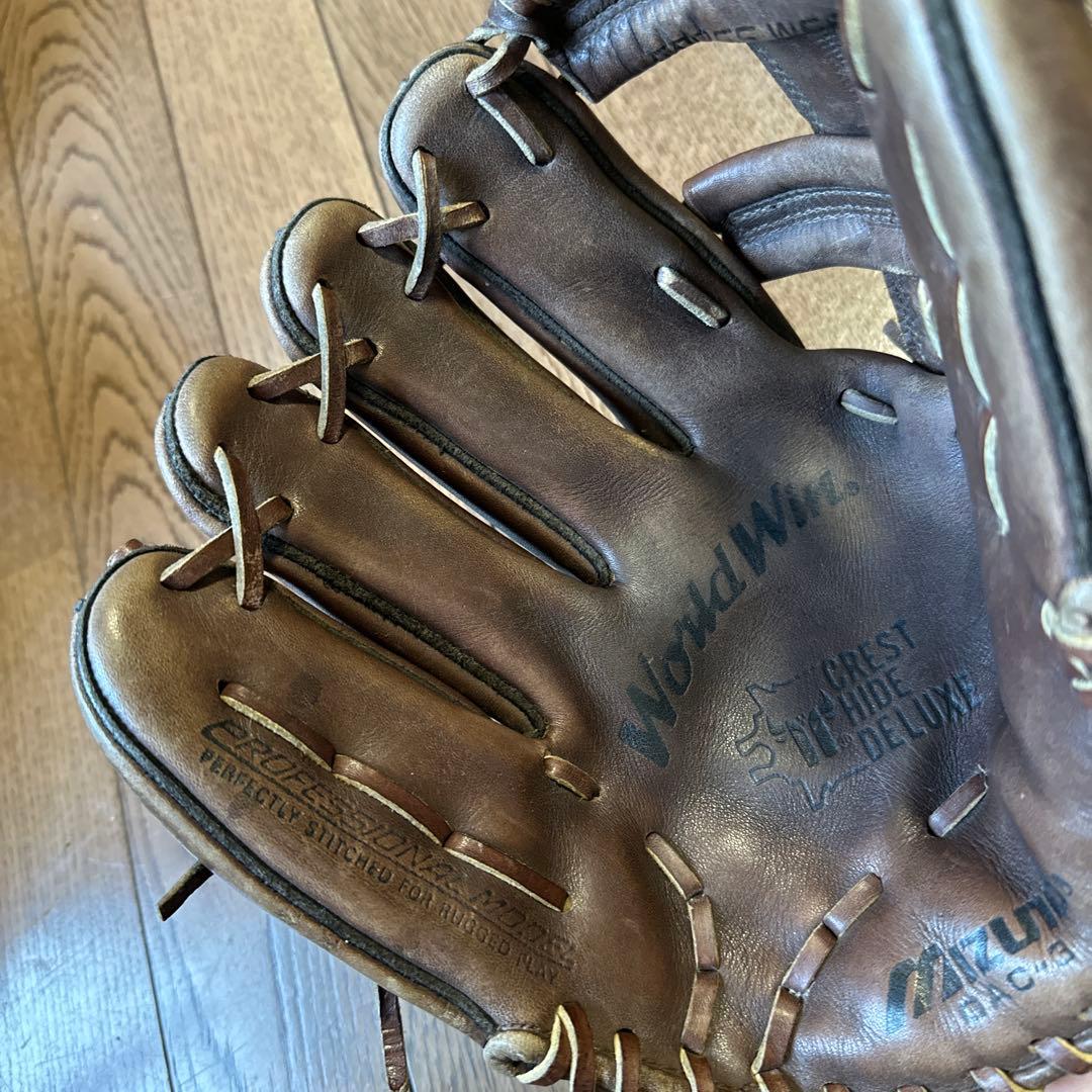 MIZUNO 左利き用 硬式グローブ WORLD WIN GAC-3
