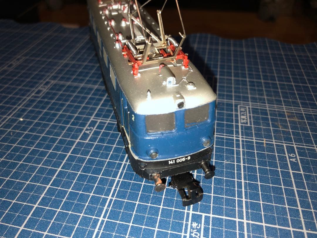 動作未確認】メルクリンHO3034電気機関車E41＋貨車2両＋トランス+3029