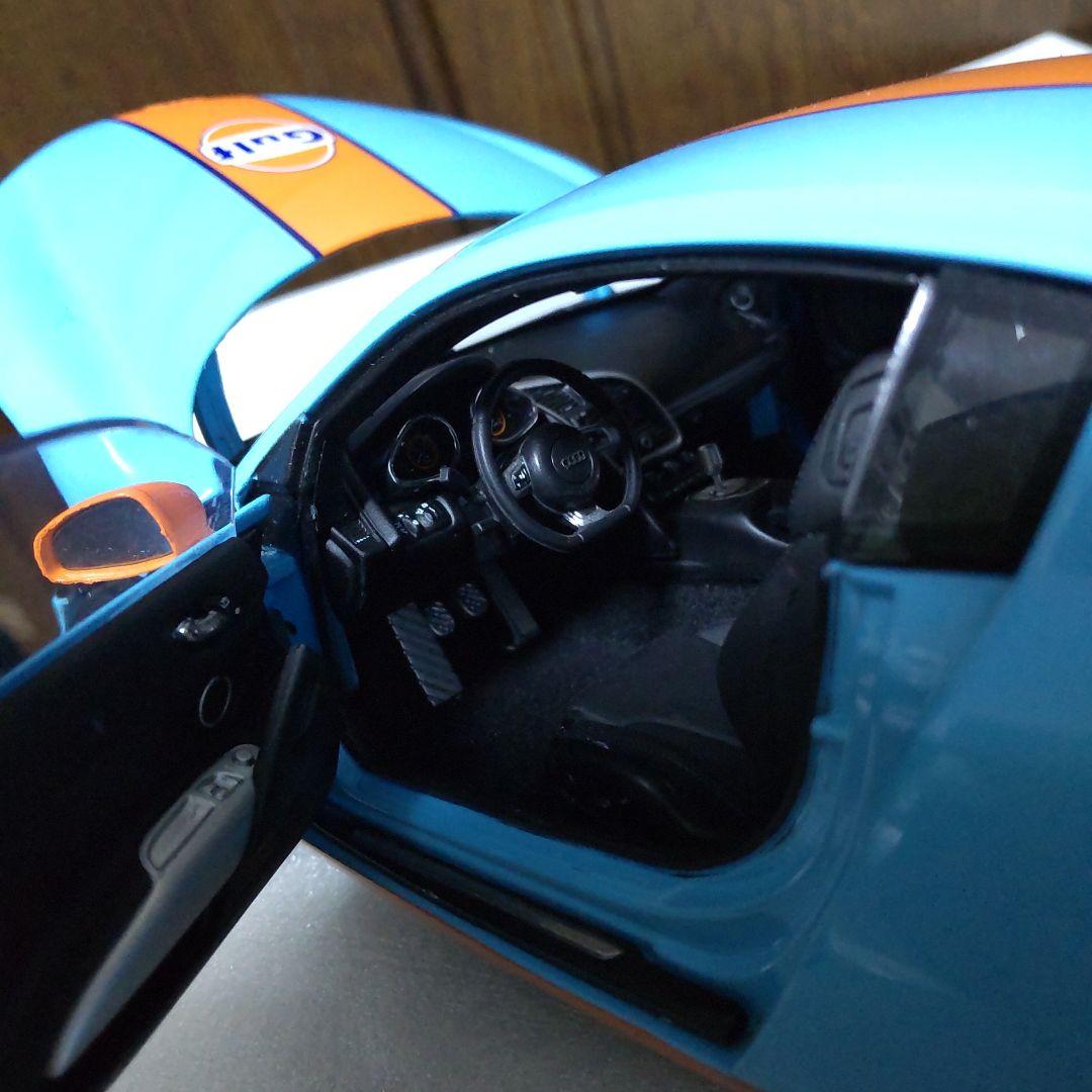 アウディ R8 ガルフ 1/18 京商