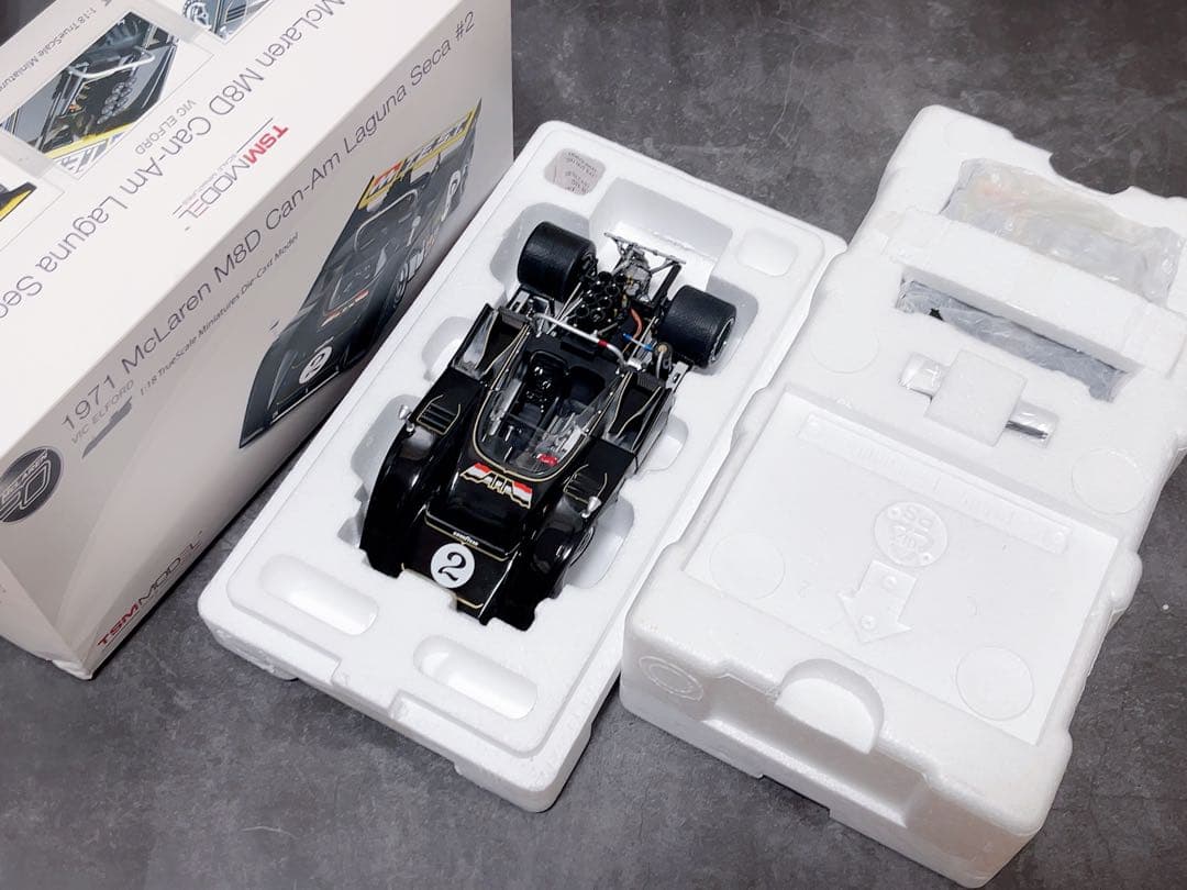 TSM 1/18 マクラーレン M8D #2 カンナム ラグナセカ 1971