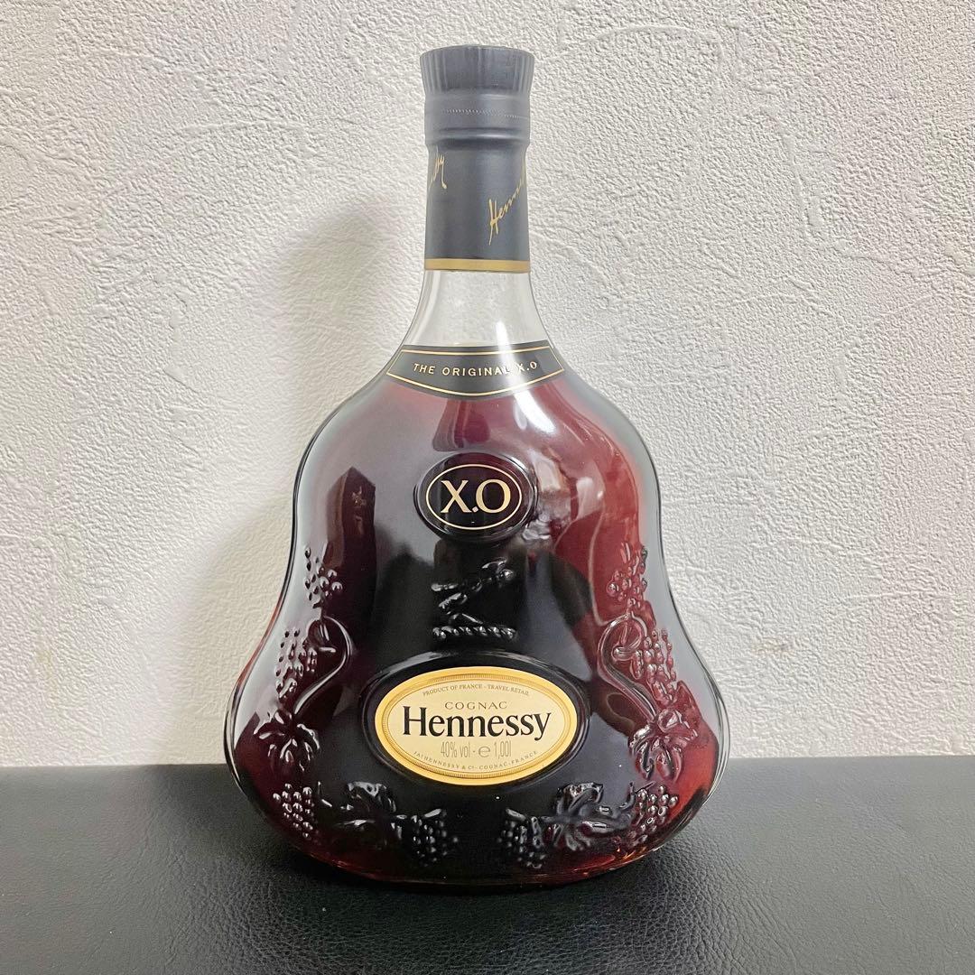 ヘネシー Hennessy XO 黒キャップ 1000ml ブランデーコニャック