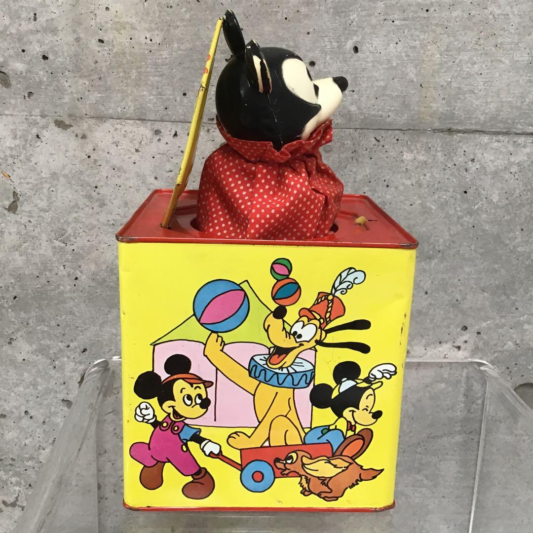 ミッキーマウス びっくり箱 W.D.P. カーニバル社