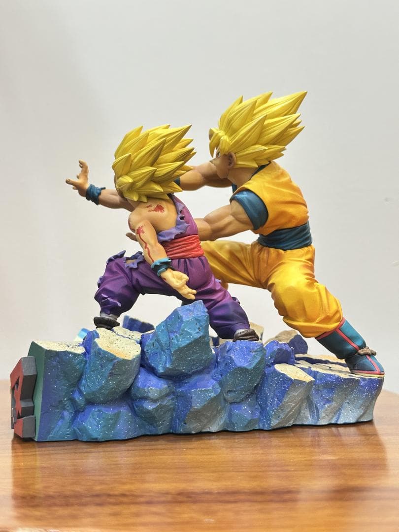 ドラゴンボール 孫悟空＆孫悟飯 かめはめ波 プルービー ジオラマ 国内正規品