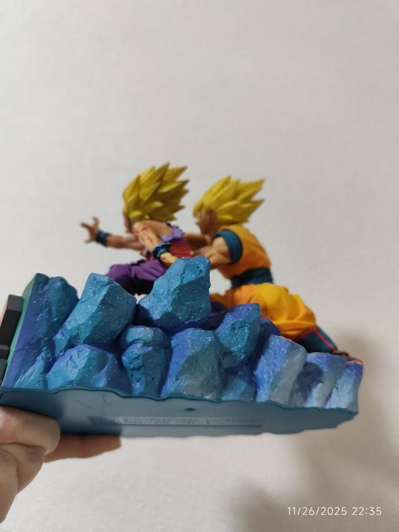 ドラゴンボール 孫悟空＆孫悟飯 かめはめ波 プルービー ジオラマ 国内正規品