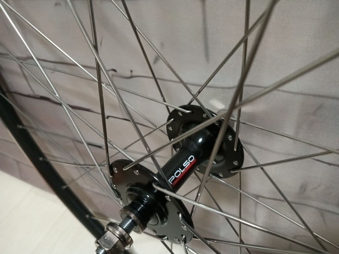 ピスト 競輪 700C 前後ホイール 車輪　AREXRIMS CX24 リアのみ