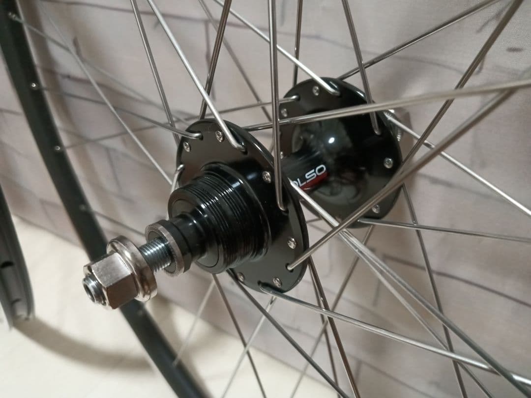 ピスト 競輪 700C 前後ホイール 車輪　AREXRIMS CX24 リアのみ