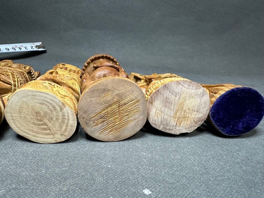 インド　白檀　木彫り　象　仏教美術　仏像 骨董 木像　木製　密教　置物