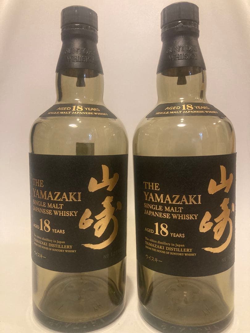 山崎18年　空ボトル　12本セット