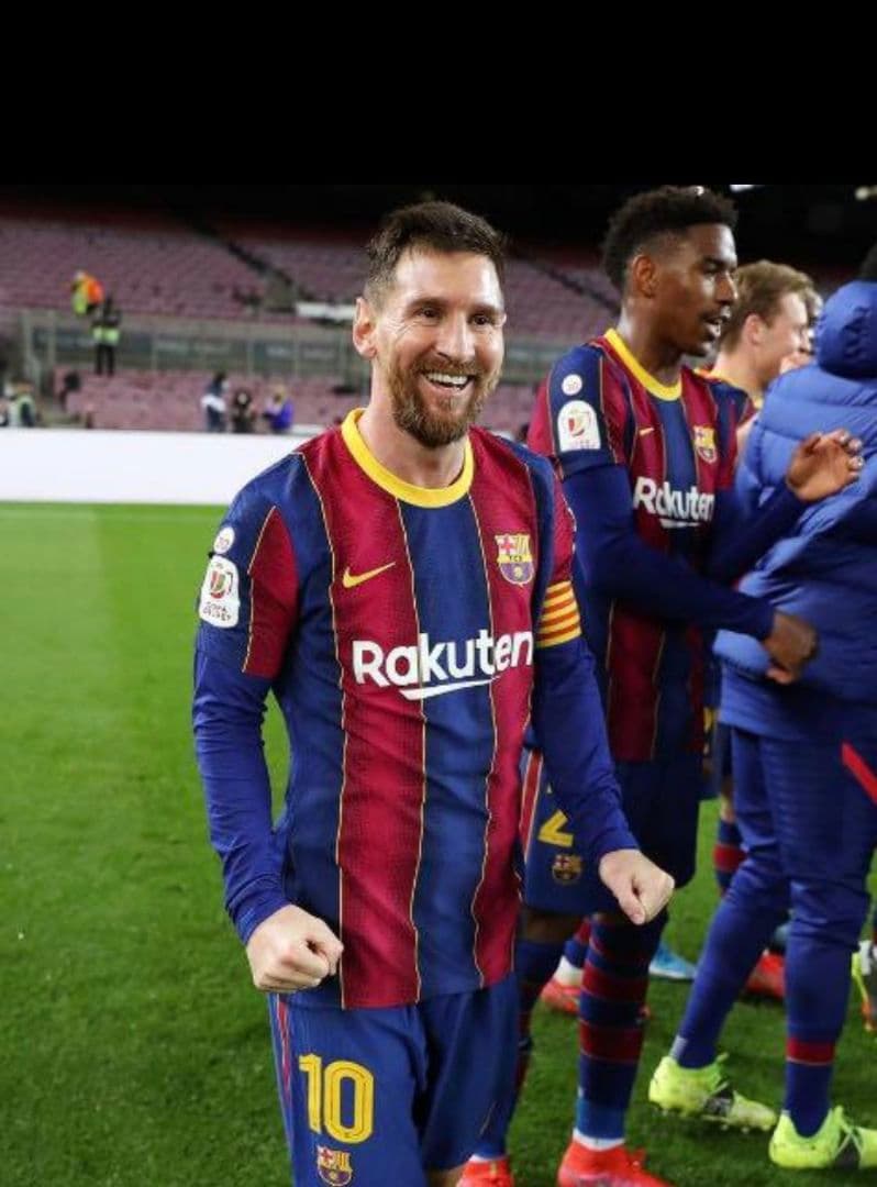 【レア／正規品／新品タグ付】バルセロナ メッシ ラストシーズン 国王杯モデル