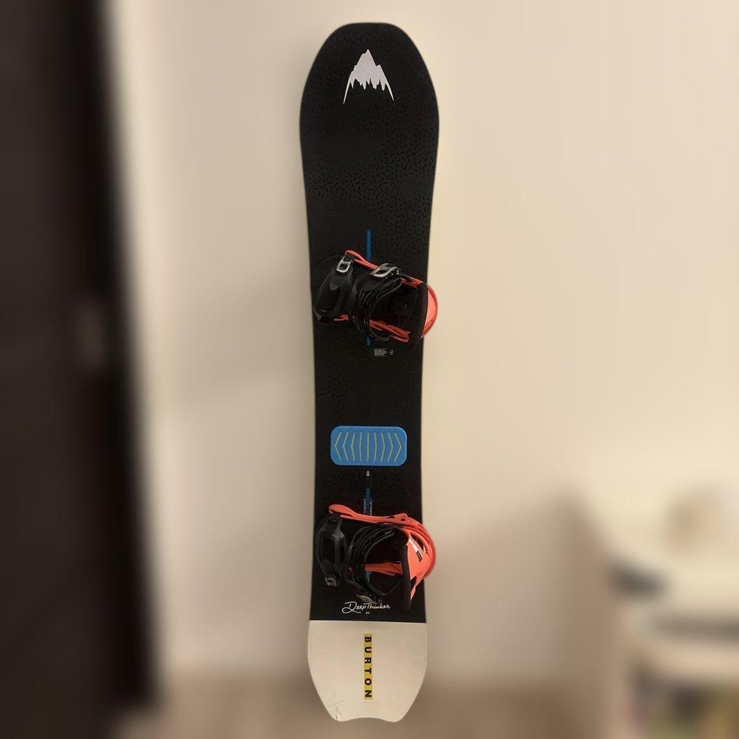 スノーボード3点セット(Burton 板・ビンディング・ブーツ)