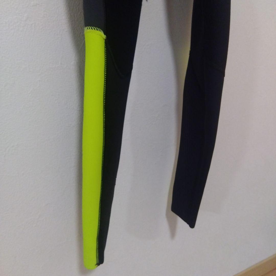 Rip Curl フルスーツ 黒/グレー/黄緑