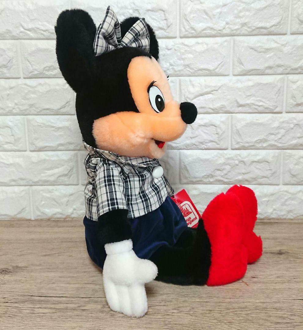 激レア ミッキー ミニー ぬいぐるみ レトロ 日本製 ディズニーランド 1982