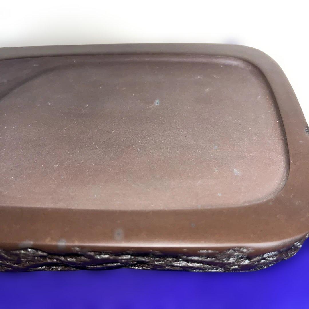 ⭕️赤間硯　三代目　玉峯　日枝敏夫　日枝 玉峯堂　野面硯　新品美品　女性好み作品