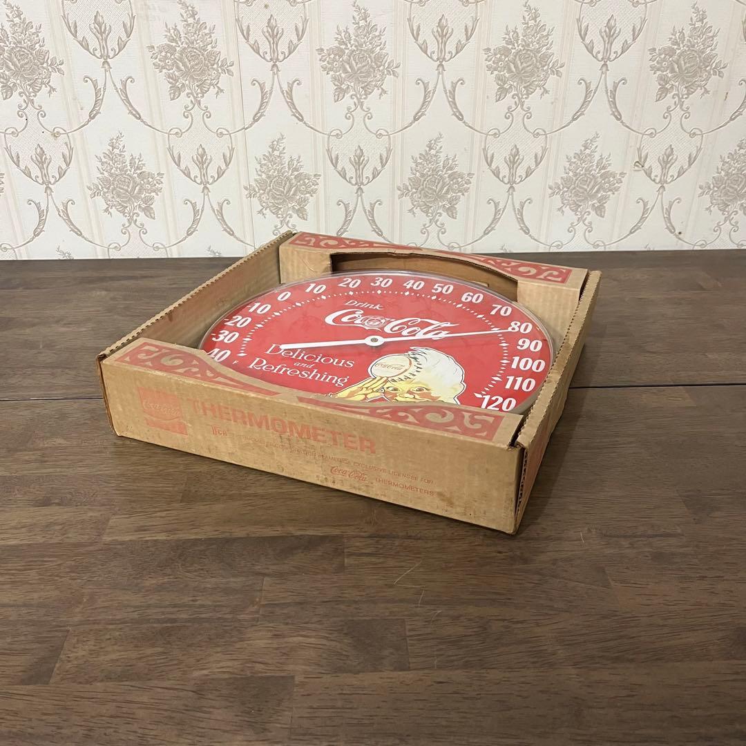 【アンティーク】コカ・コーラ サーモメイター 温度計 アメリカン雑貨 ビンテージ
