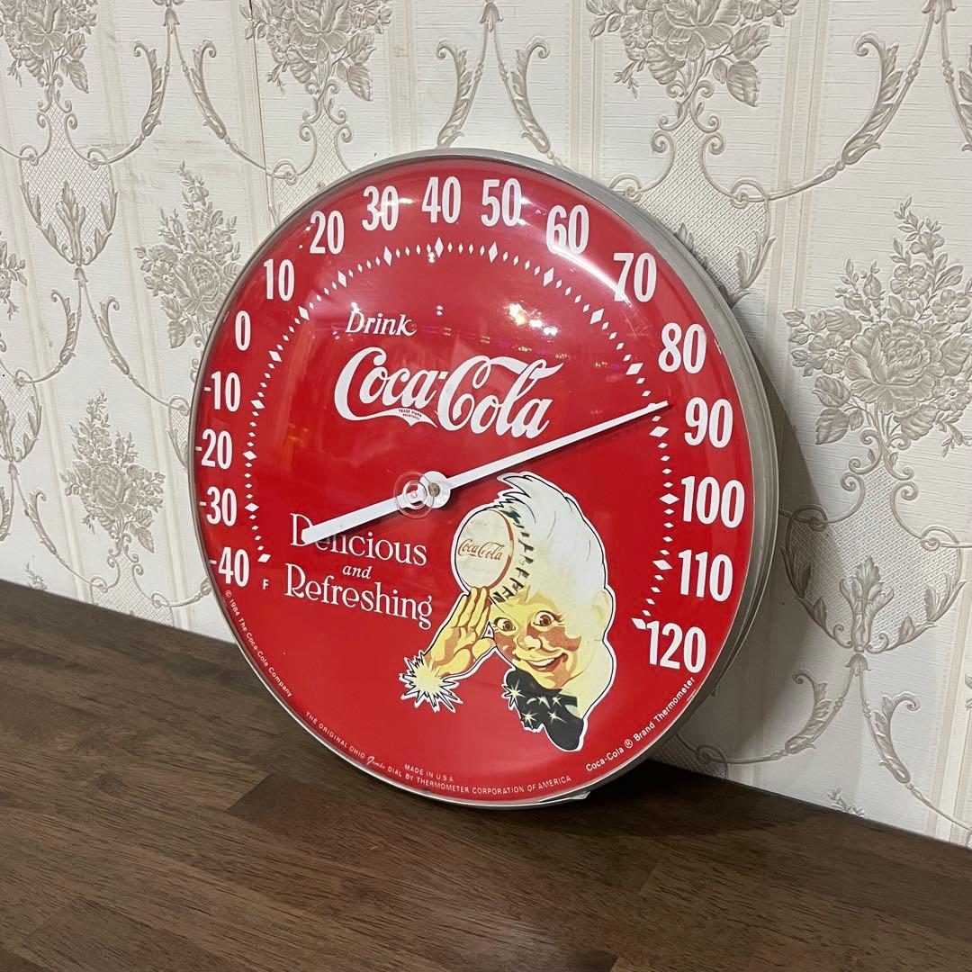【アンティーク】コカ・コーラ サーモメイター 温度計 アメリカン雑貨 ビンテージ