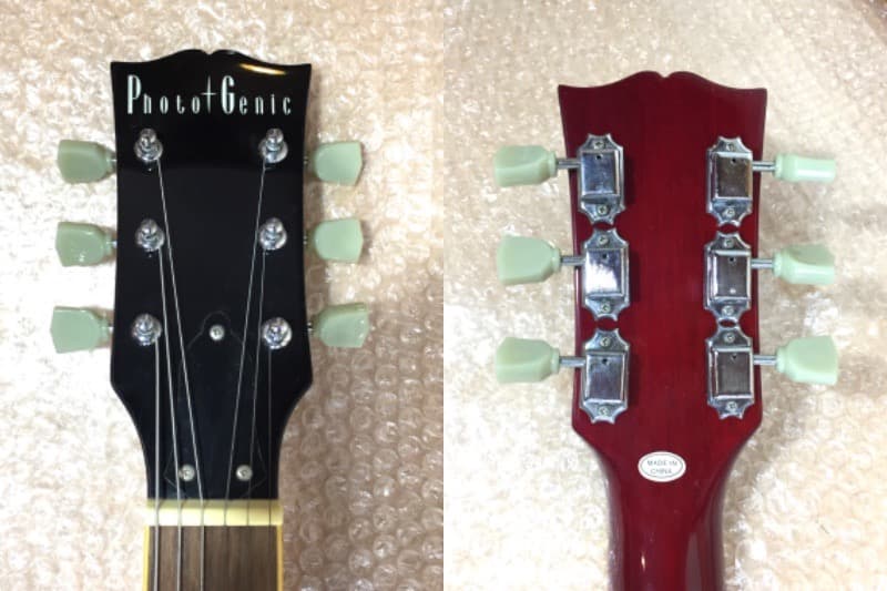 ○[美品] PhotoGenic サンバースト エレキギター レスポールスタイル