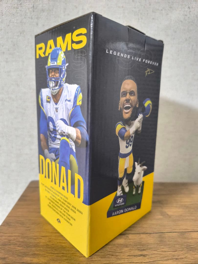 アーロン・ドナルド ボブルヘッド フィギュア