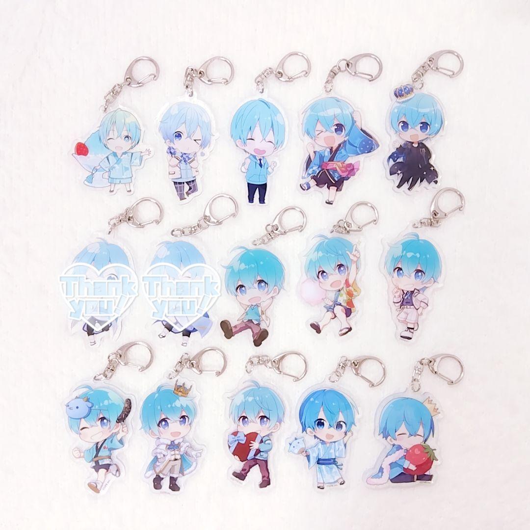 すとぷり ころんくん アクキー おなまえキーホルダー