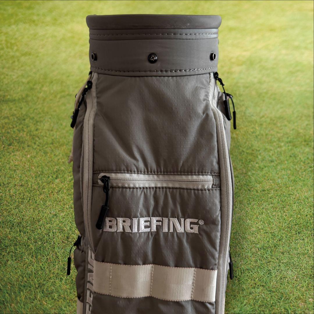 BRIEFING ブリーフィング　キャディバッグ　CR-6 #03 グレー
