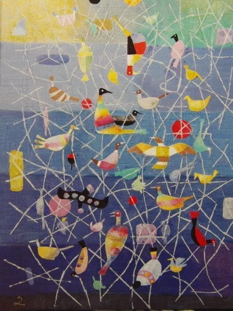 堀文子、【希少な画集より、状態良好、新品高級額装付、送料無料】