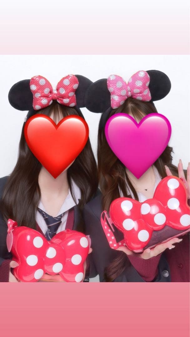 ミニーマウス カチューシャと手袋セット