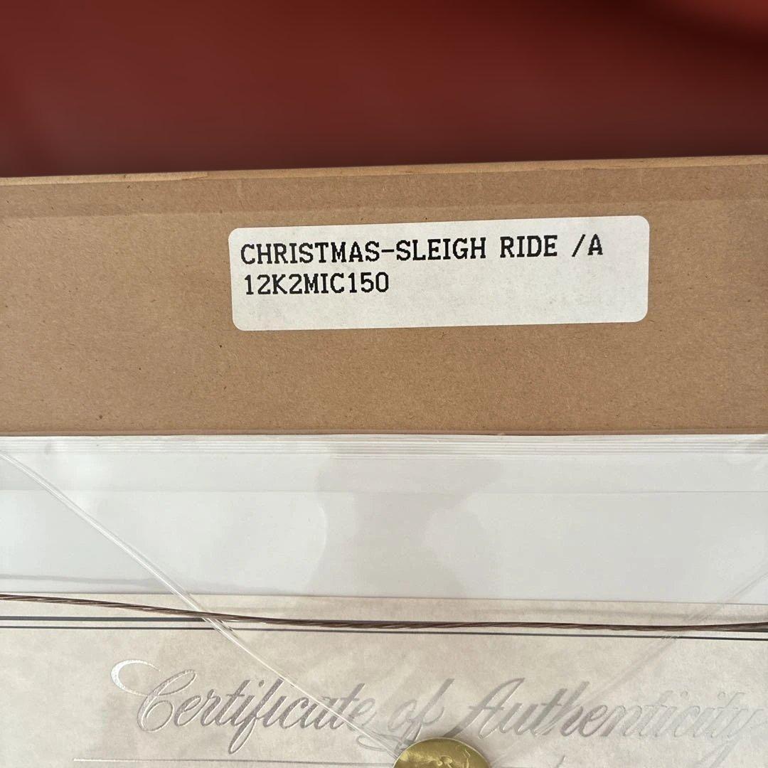 ディズニー クリスマス スレイライド 限定版画
