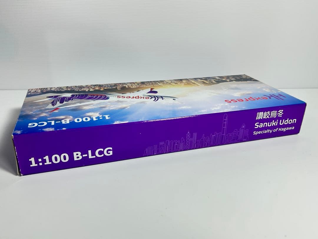 希少 hkexpress 1:100 香港エクスプレス 讃岐うどん B-LCG