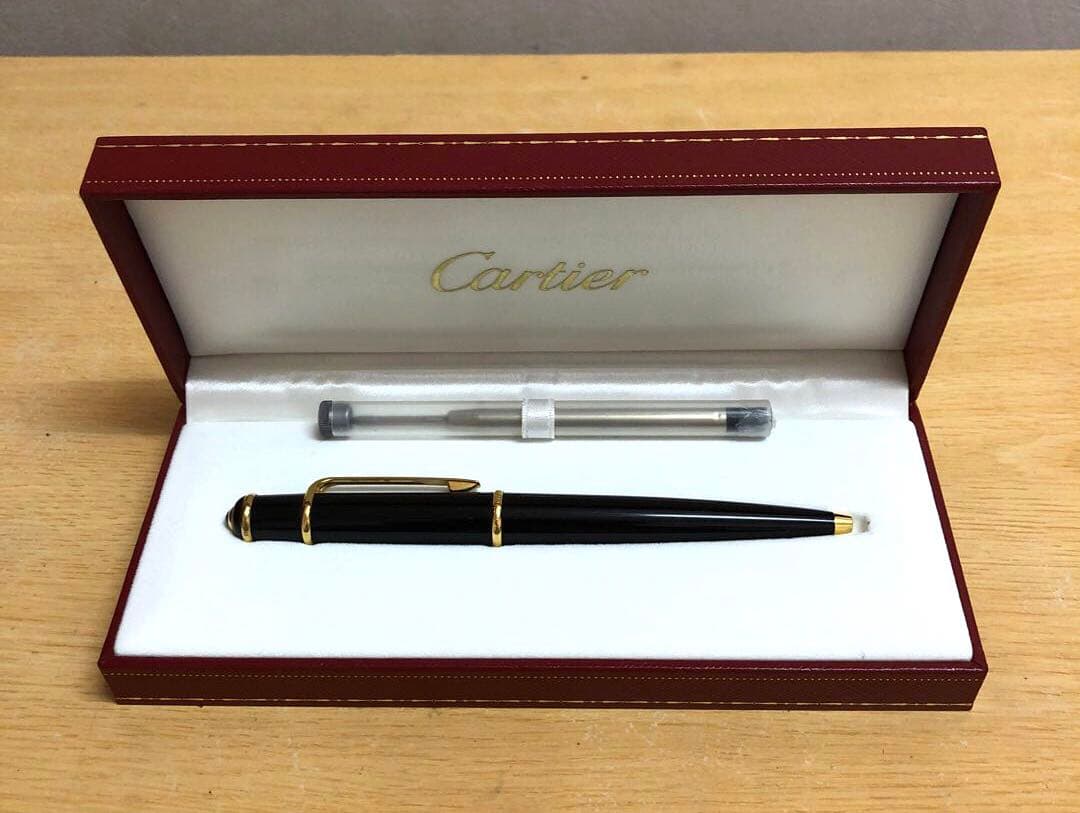 Cartier カルティエ ディアボロ ツイスト式 ボールペン ケース付