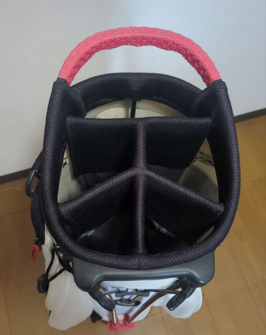OAKLEY キャディバッグ ホワイト/レッド