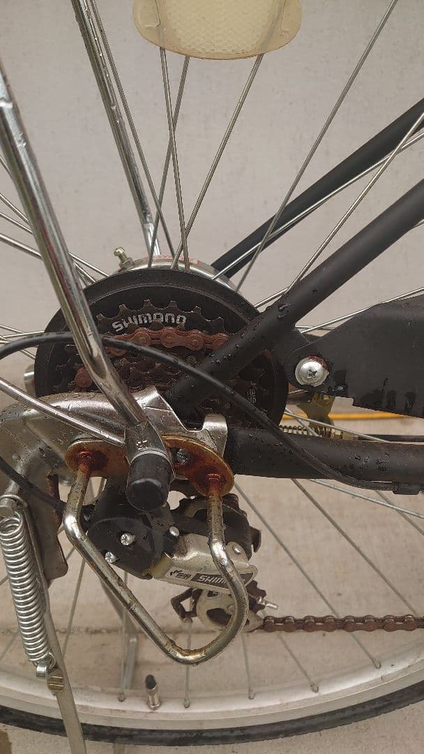 ゆう　自転車　27インチ　丸石　宇都宮　6速