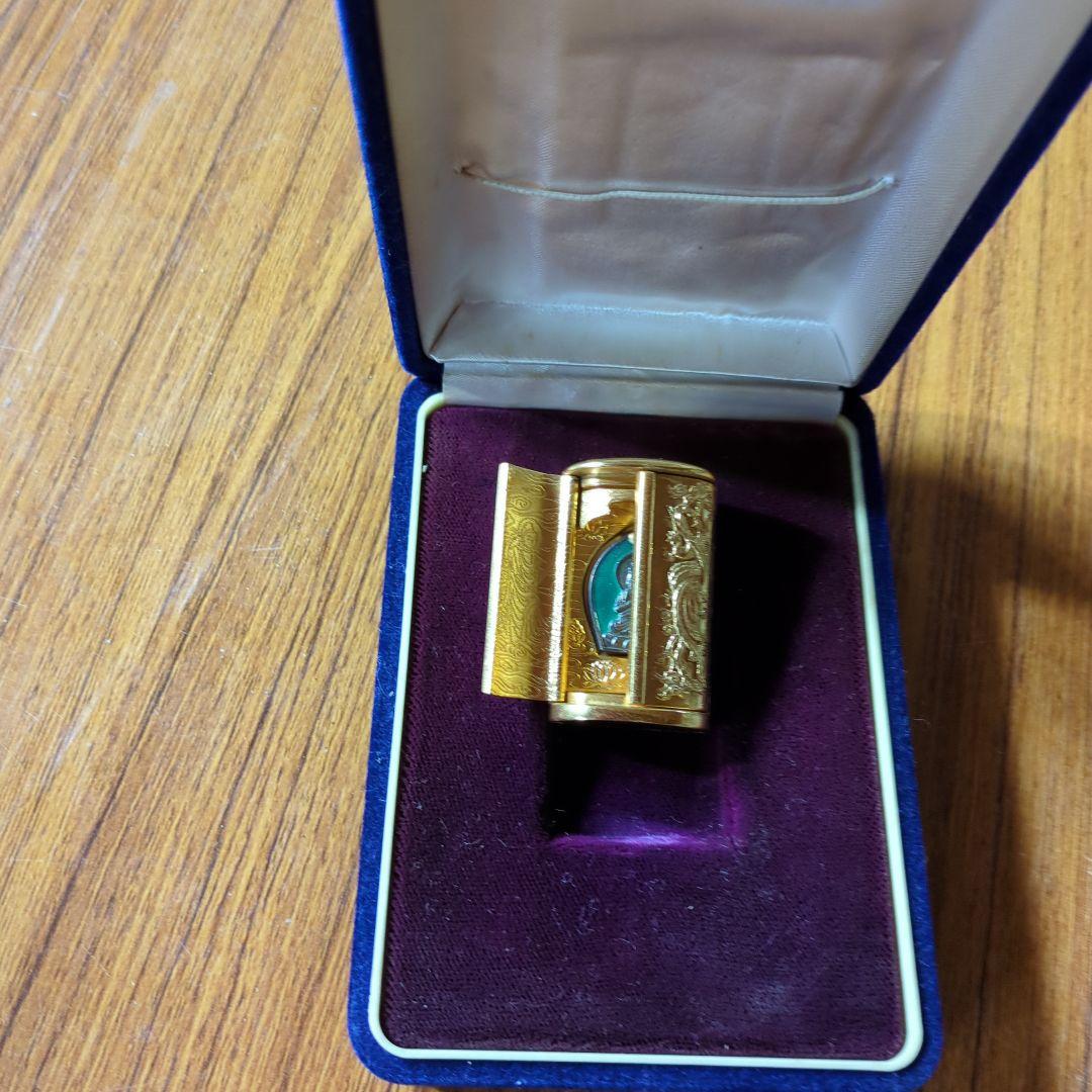 金メッキ 仏像 コンパクトデザイン勢至菩薩