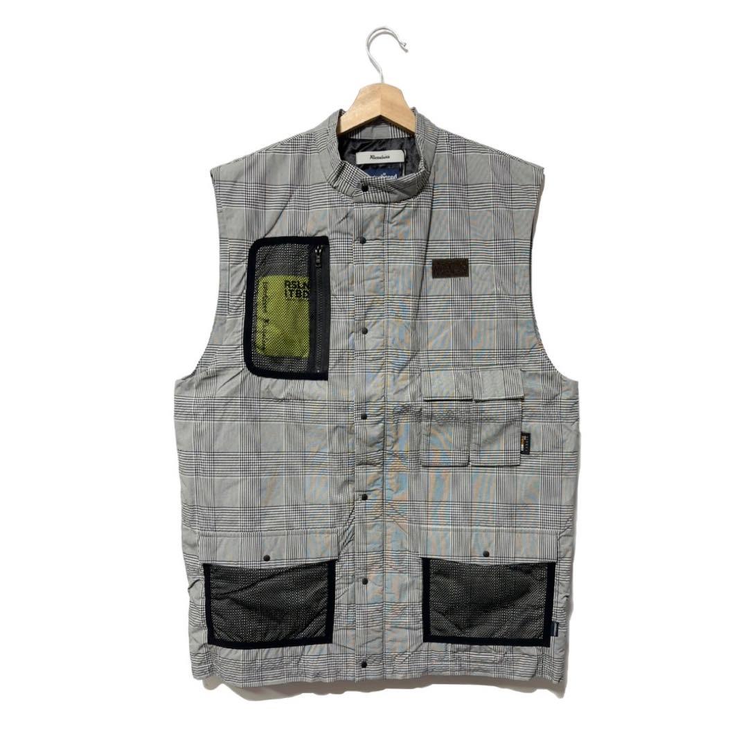 インターブリード × ラッセルノ ゴルフ コーデュラ 中綿ベスト ブラック XL