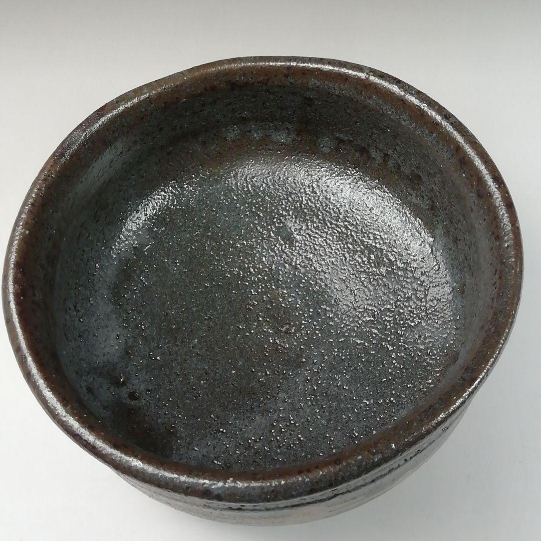 Ｔ１３０　茶碗　『鼡志野　茶碗』『竹里庵　加藤春二』　共箱　抹茶碗　茶道具