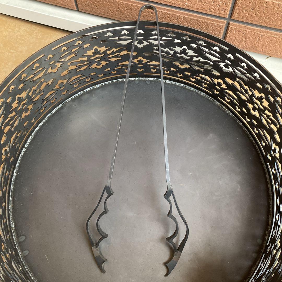 ★美品★山賊 サンゾクマウンテン 焚き火台 マウンコル 悪テガ ファイヤーピット