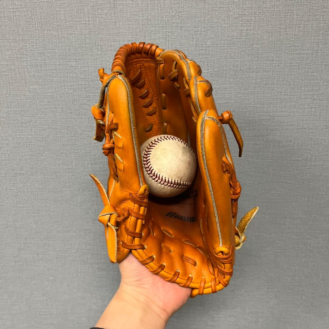 1186 ミズノプロ 型抜群 即戦力 極美品 硬式 投手用グローブ