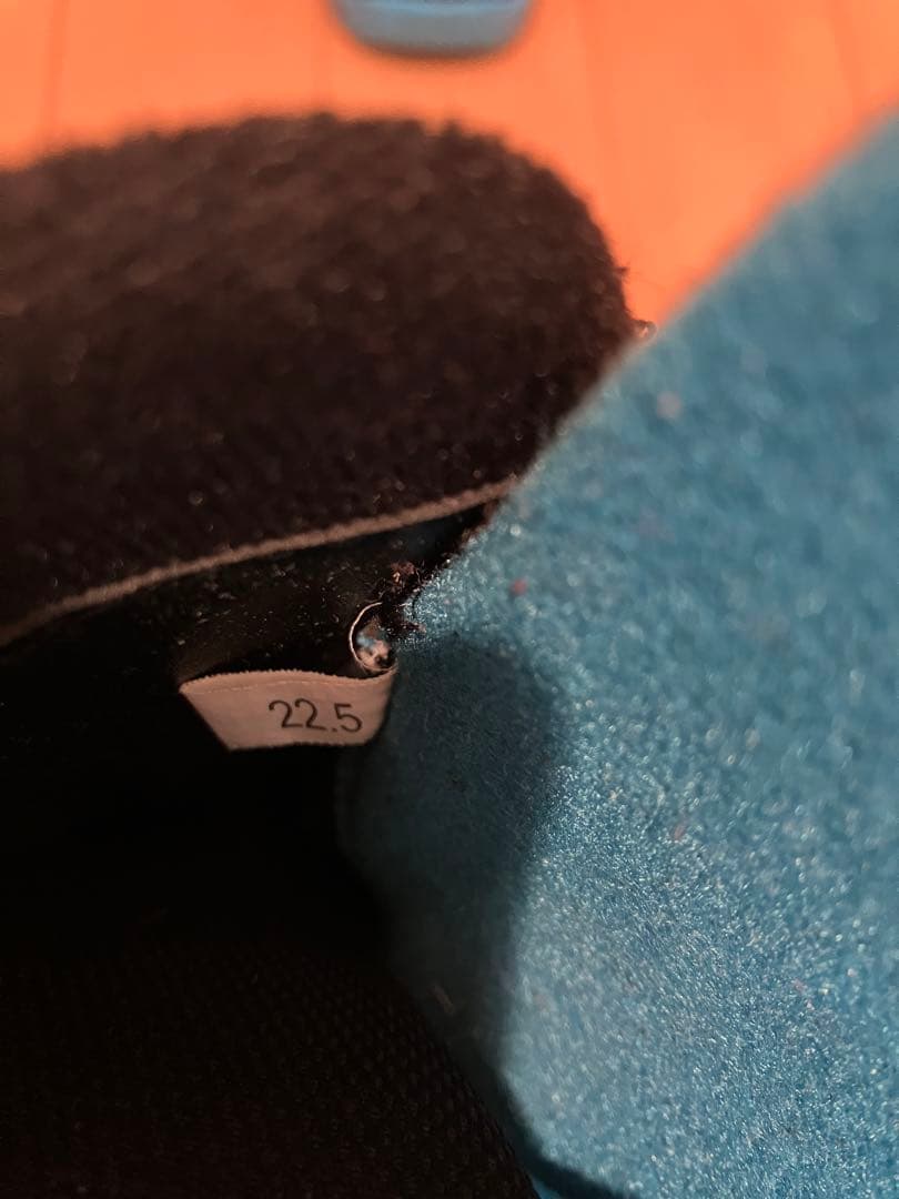 SLO スノーボードブーツ 子ども用 黒/青　22-22.5