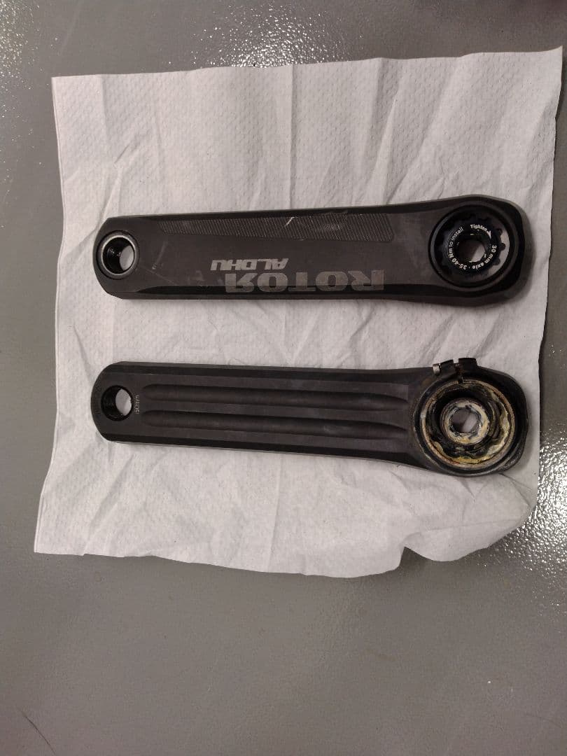 ROTOR ALDHU DM クランクセット 150 アクスル径 30