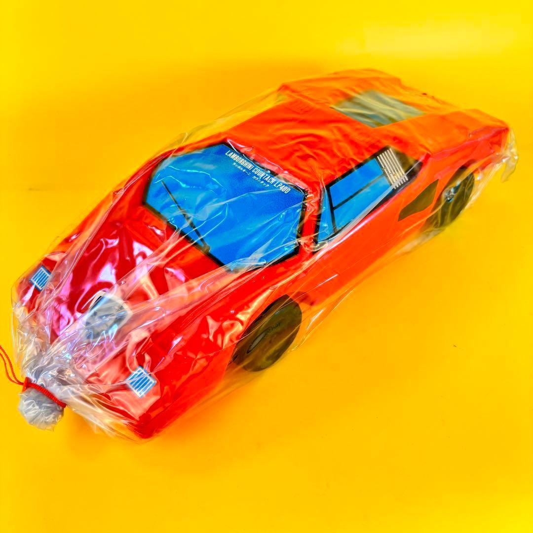 １９７０年代　昭和レトロ　当時物　ポリ製　カウンタックLP400