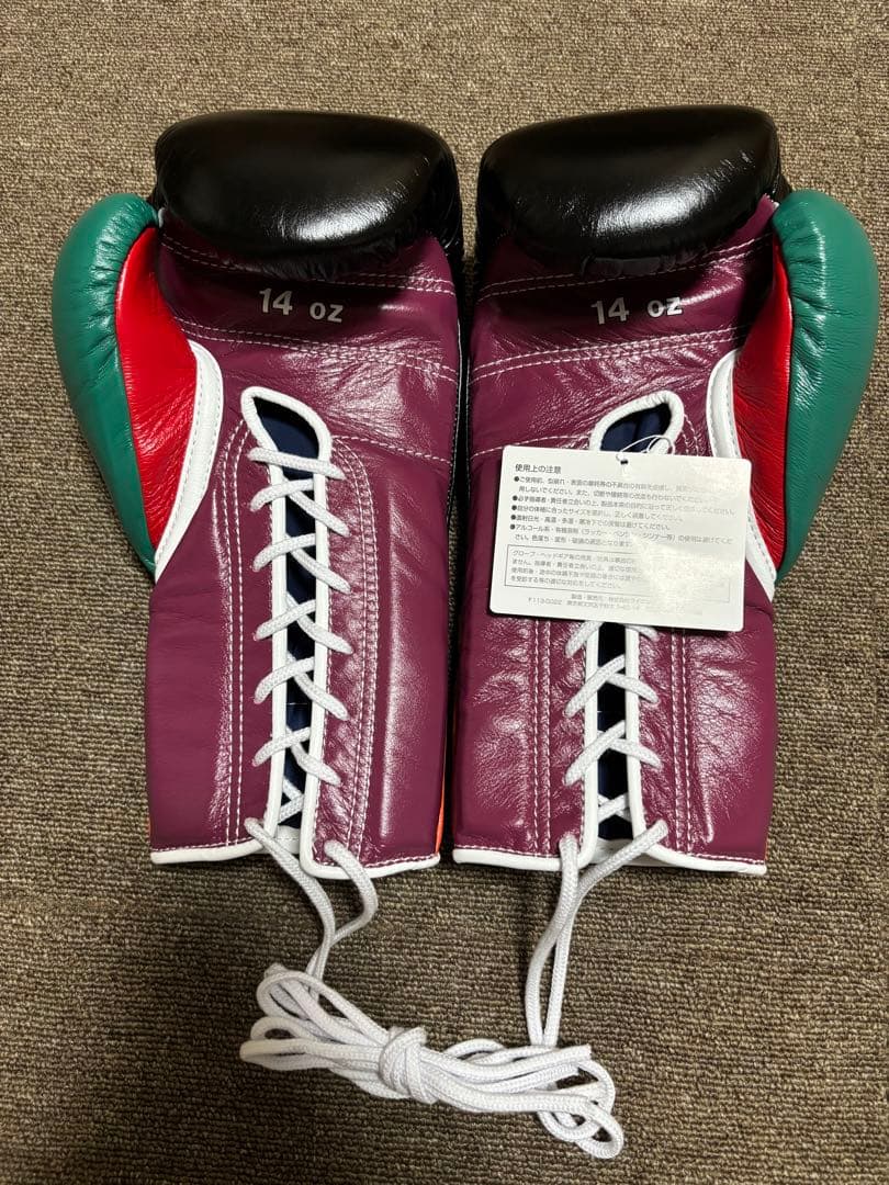 ウイニング　ボクシンググローブ　14oz 紐式　井上尚弥　オリジナルカラー