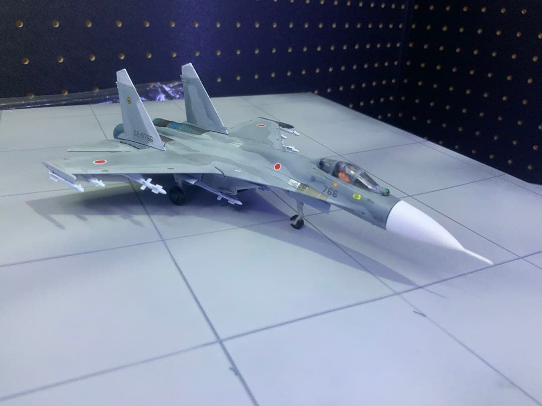 1/144スケール航空自衛隊766号機フランカーSU27