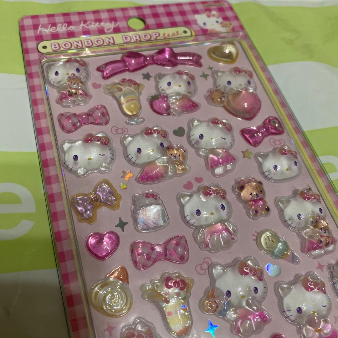正規品ボンボンドロップシール　韓国限定サンリオ　ほっぺちゃん　おはじきシール