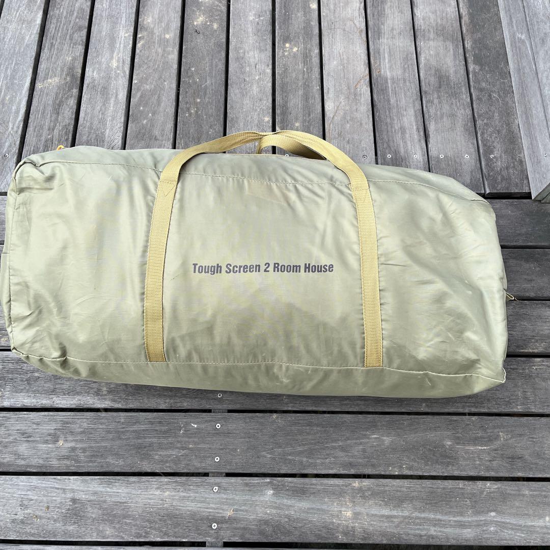【レアカラー】 コールマン タフスクリーン2ルームハウス オリーブ／サンド 美品