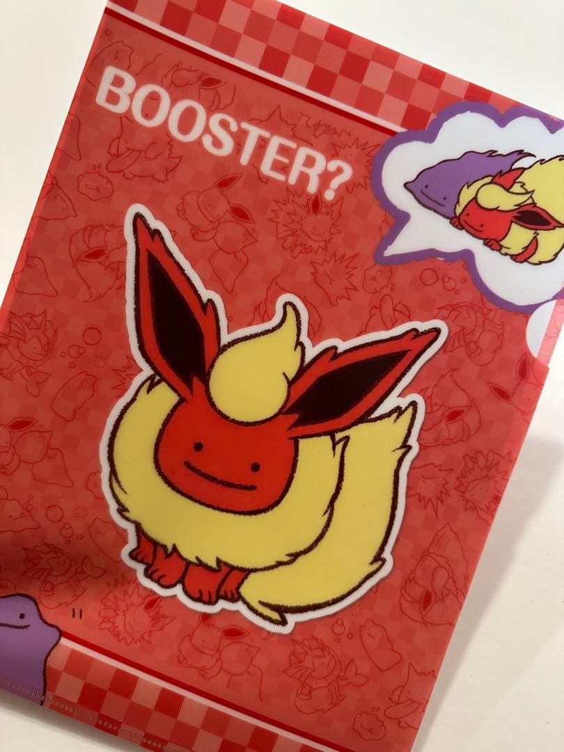 【レア】ブイズ　へんしん！メタモン　ノベルティ　A4クリアファイル