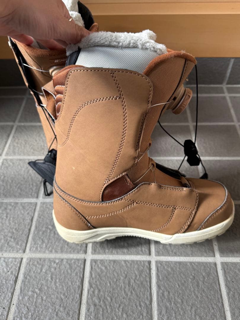 K2 Haven スノーボードブーツ 6.5 WMNS ブラウン　ボア