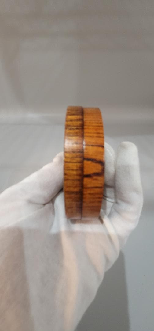 茶道具 初雁 蒔絵 香合 桑 春斎作 共箱