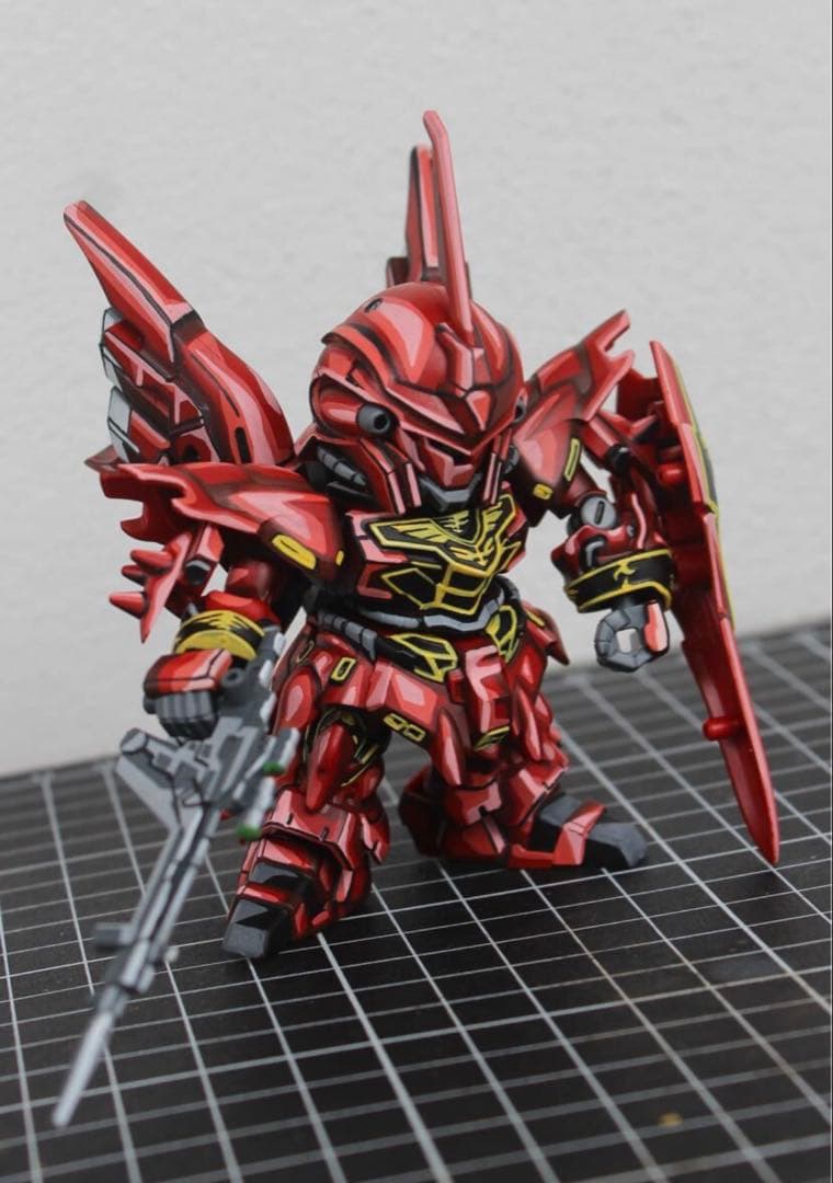 SDガンダム EXスタンダード 013 MSN-06S シナンジュ リペイント