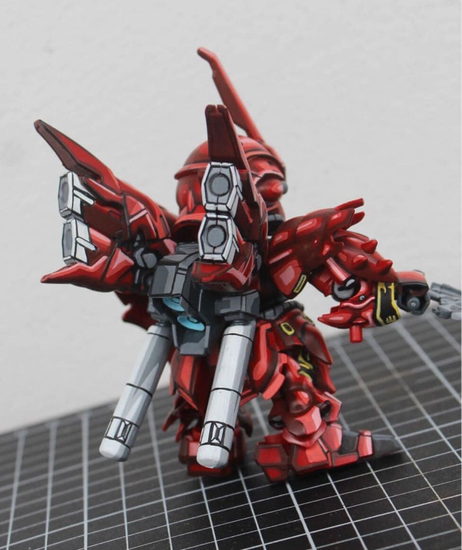 SDガンダム EXスタンダード 013 MSN-06S シナンジュ リペイント